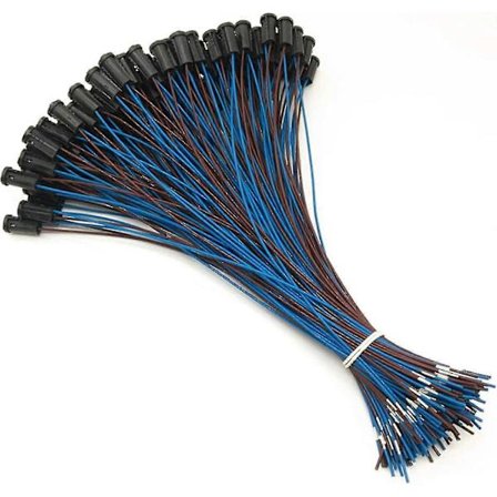 20 kpl G4 LED-polttimon lampunpidike halogeenipistoke liitin pistorasia halogeenilampulle G4-pistorasia lampunpidike teflonjohtopistorasialla