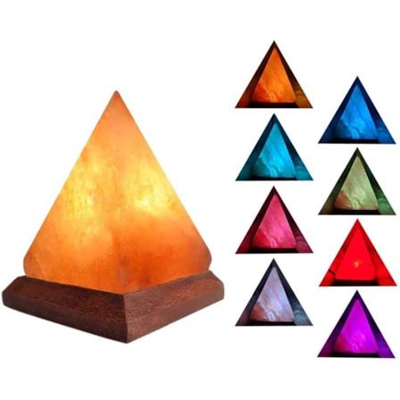 Fantasee Himalaya Saltlampe, Naturlig Håndskåret Saltkrystall Lys Frigjør Negative Ioner Perfekt for Hjem Soverom Stue