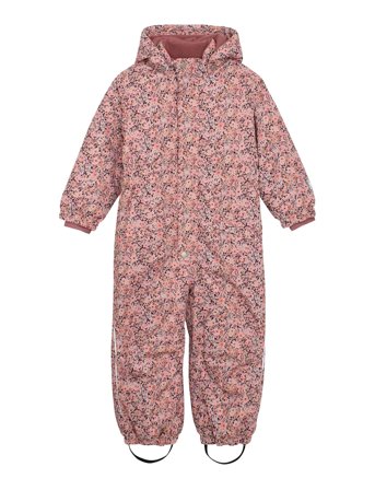 Snow Suit Aop Pink Minymo