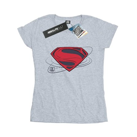 DC Comics Dam/Kvinnor Justice League Film Superman Logo Bomull
