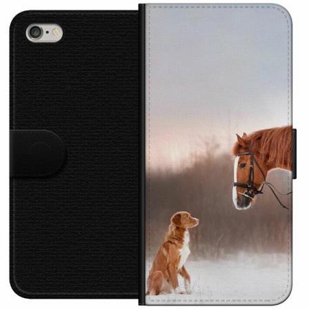 Apple Iphone 6 Plånboksfodral Häst & Hund