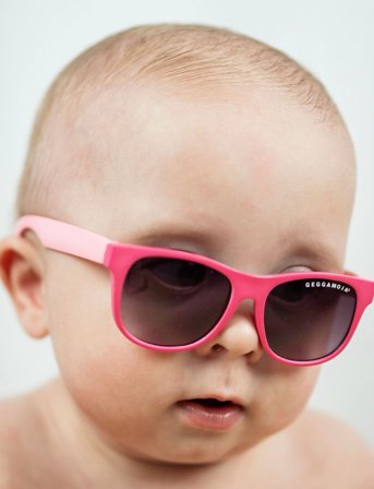 Geggamoja Baby Sunglass - Pink - 0-10M