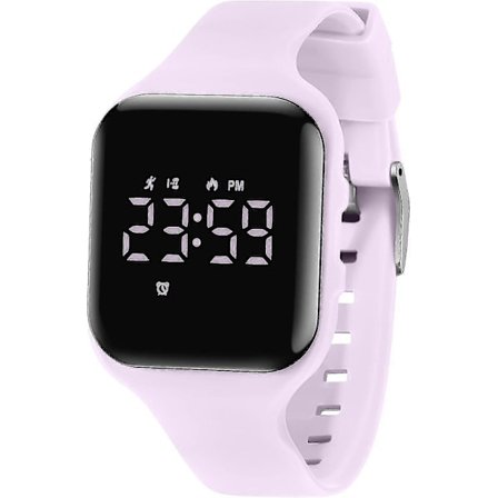 Barneklokke, Digital Klokke For Gutter Jenter, Sportsklokke Med Aktivitetstracker, Alarmklokke, Stoppklokke, Ingen App Og Vannbestandig, Klokke For 