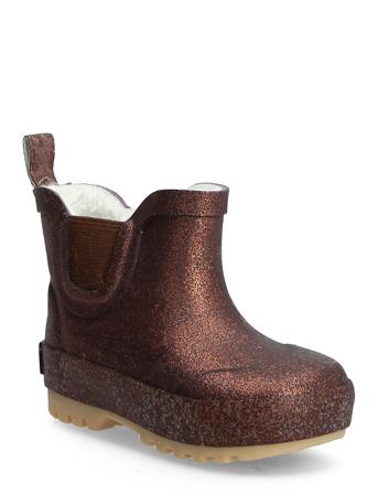 Thermal Wellie Short W.linning Brown CeLaVi