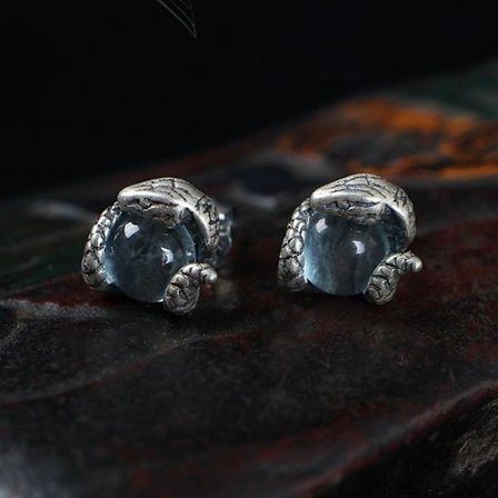 #Vintage Øyne av Medusa Øredobber Herre Øredobber Par#