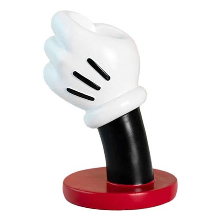 Håndformet tegneserievase, let at rengøre, dekorativ blomsterbeholder til hjemmekontoret