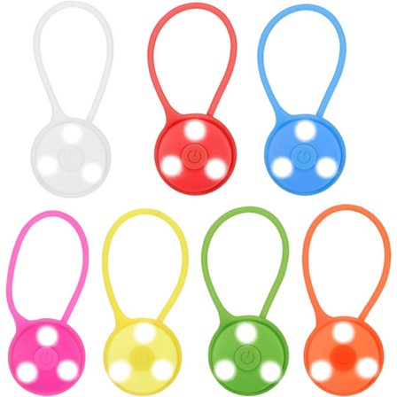 LED-blinkende skolesekk, LED-sikkerhetslysreflektorer for barn, Luminou