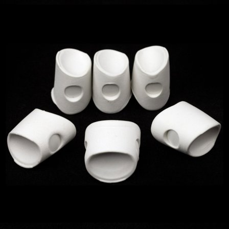 Howitzer Popper Heads - White Medium