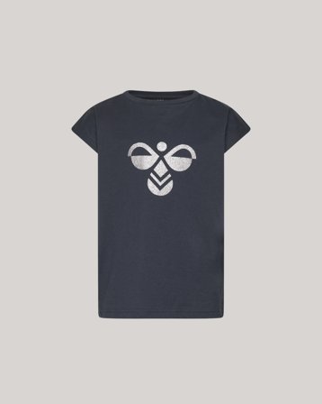 Hummel hmlDIEZ T-SHIRT S/S Kremfarget T-skjorter Jente - Kids Brand Store