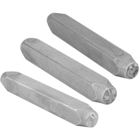 6 mm stansverktyg i stål för bokstäver och siffror, stansverktygssats för bokstäver och siffror (#2)