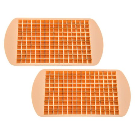 2 stk. mini-isterningebakker Hjemme DIY Isterningeform Silikoneform