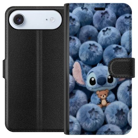 Kompatibel Tegnebogsetui til Apple iPhone 17 Air Lady Gaga minimalistisk plakat med guitar og monokrom design