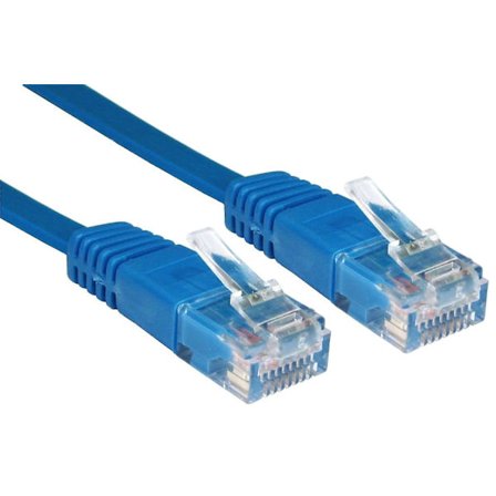 Platt Ethernet Cat5e nätverkskabel Slim Thin Low Profile Lan Patch Internetkabel för Xbox, Ps4, Modem, Router, PC, Smart TV,