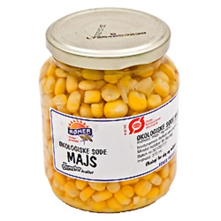Rømer Søde Majs i glas Ø 350 g, Helse & Madvarer, Madvarer, Konserves
