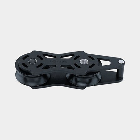 Harken 40mm Aluminum ESP Organizer - 2 Sheave (6054)