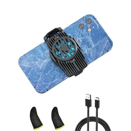 Telefonkylare för iPhone, Gaming Telefon Kyltillbehör, Telefonfläkt Radiator