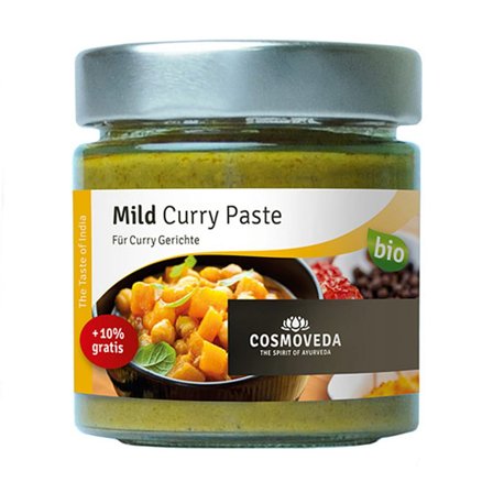 Cosmoveda Curry Paste mild Ø 175 g, Helse & Madvarer, Krydderier, Karry