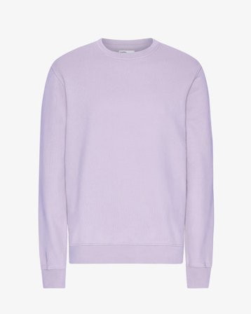 Classic Organic Crew - Soft Lavender - Male - XS