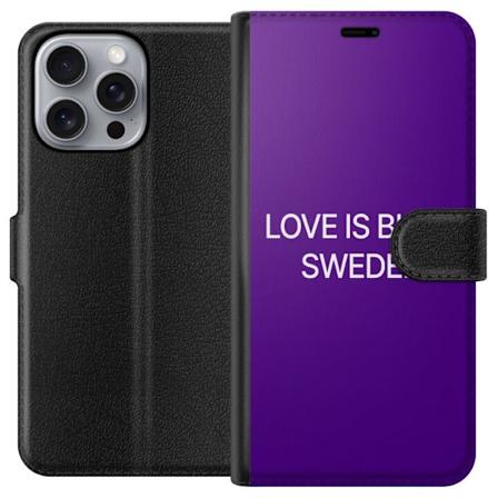 Apple iPhone 16 Pro Max Lommeboketui Kjærlighet er Blind