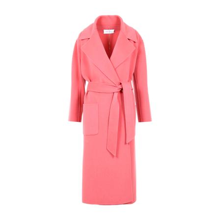 Simona Corsellini, Belted Coats Roze, Dames, Maat:S