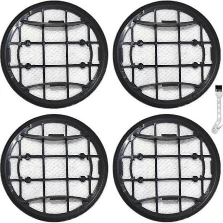 4-pak HEPA-erstatningsfiltre til 7000 8000-serien XC7053 XC7055 XC7057 Robotstøvsugertilbehør [DB]