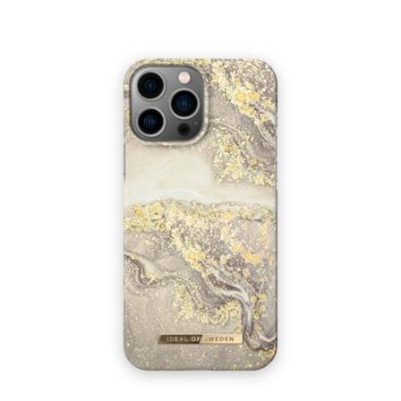 Ideal Of Sweden Iphone 13 Pro Max - Sparkle Greige Marble Guld