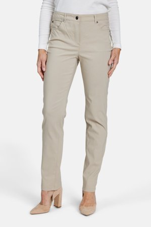 BRANDTEX - Madelaine Bukser - Sand - Straight Fit