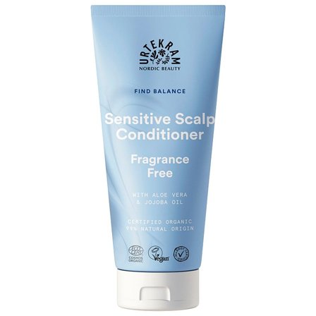 Urtekram Sensitive Skin Conditioner Fragrance Free Ø 180 ml, Hår, Shampoo & Hårpleje, Balsam