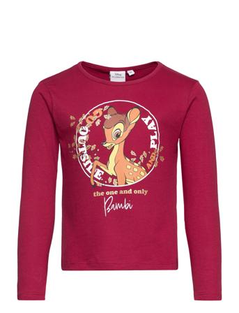 Long-Sleeved T-Shirt T-shirts Long-sleeved T-shirts Rød Bambi*Betinget Tilbud