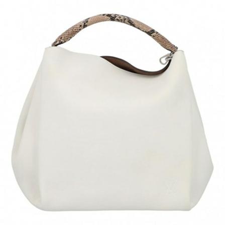 Louis Vuitton Vintage, Pre-owned Hobobag Wit, Dames, Maat:ONE Size