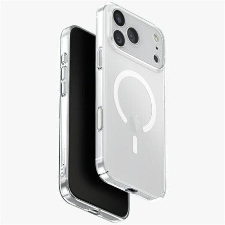 Uniq Airsuit-fodral för iPhone 17 Pro Max Magclick-laddning - Transparent