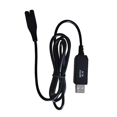 Hurtigopladerkabel til 3V Dental Irrigator Opladerkabel USB Strøm Bærbar Opladningsløsning til Rejsebrug