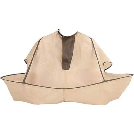 Barber's kappe i khaki, frisør paraply sjal salon barber frisør kappe voksen version