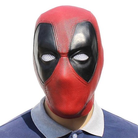 Halloween Mask Party Dans Mask Deadpool Latex Kostym Rekvisita