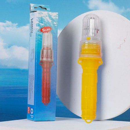 LED Fiskeri Lygte Bøje Signal Lys GUL