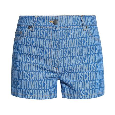 Moschino Short Shorts blå, Dam, Dam, Storlek: M