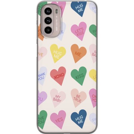 Yhteensopiva Puhelinkuori Motorola Motorola Moto G41 Karkkisydämet