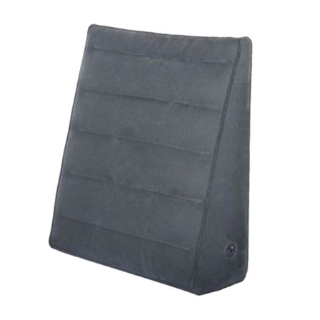 Oppblåsbar kilepute, benpute oppblåsbar pute, seng kilepute støttepute for soving, seng, camping