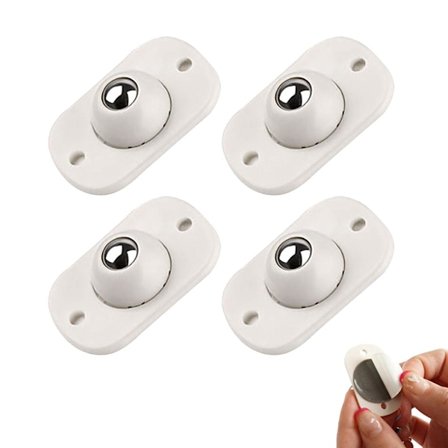 4-Pak - Selvklebende Hjul / Møbelhjul – Mini