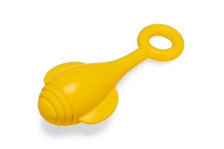 Hundeleke Flytende Bøye, Gul - 28cm