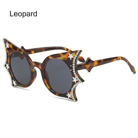 Butterfly Aurinkolasit Bat Shape Aurinkolasit LEOPARD