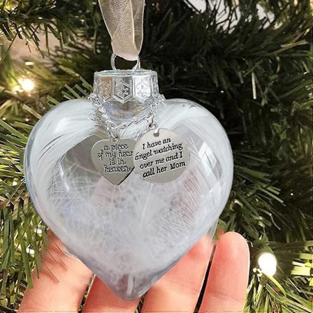 Personlig hjerteformet ball med din kjæres navn - 3D-printet gave til mor eller en spesiell person [D]