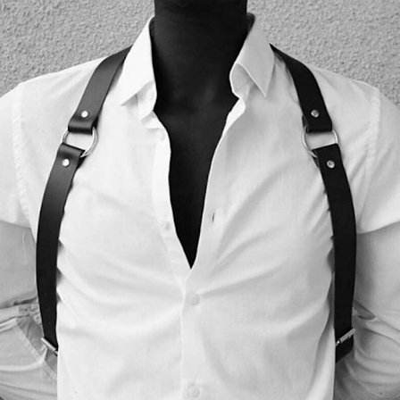 Seletøy for menn Sexy kvinner Menn Justerbar kroppsbryst i skinn H