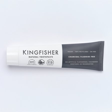 Kingfisher Tandkräm Charcoal 100 ml