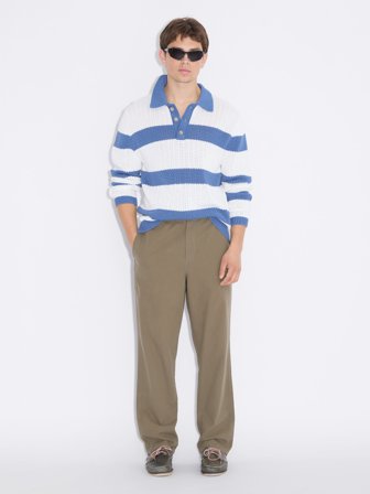 Holzweiler - Markus Trousers - Olive Green - Mens - 50