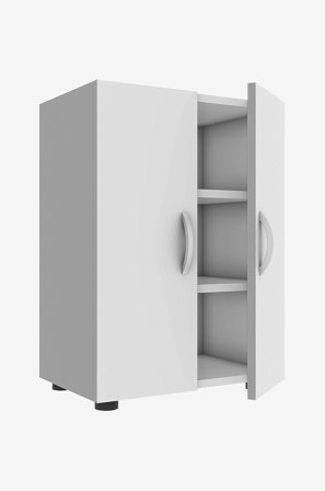 VCM - Vcm Skoskap Ulas 3-Roms - Hvit - Skoskap - Fra Homeroom