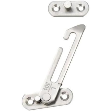 Vindusbrakett Vindkrok Låser Justerbar Begrenser Lås Vindstag Oppholdsposisjon Stopper Rammeblokkeringslås Beskytter(Farge : 2)