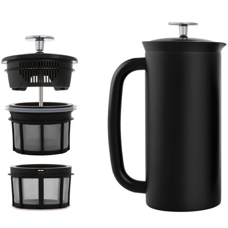 Espro P7 Stempelkande Sort Stål 55 cl. | KitchenOne