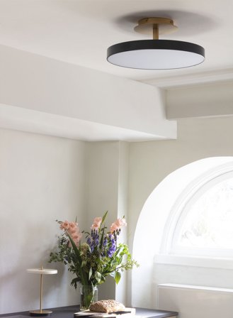 Asteria Up taklampe Ø43 - antrasitt