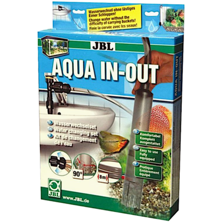 JBL - Aqua In-Out Complete Set Water Changing Kit 12/16mm x 8m - Akvaristikk - Akvarievedlikehold - Rengjøringsverktøy - ZOO.no